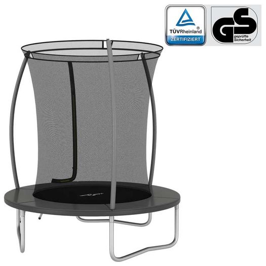 Trampoline Set Round 183x52 cm 80 kg