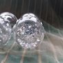 Waterford Glass Violet Vases. Image 2