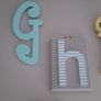 Alphabet wooden wall art. Image 8