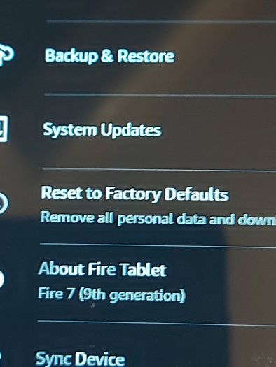 Amazon Fire 7 (9th Generation), 16GB, in excellent condition