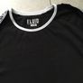 Men's Black T-shirt. Size Large Image 2