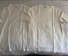 Two white Zara T-shirt like new