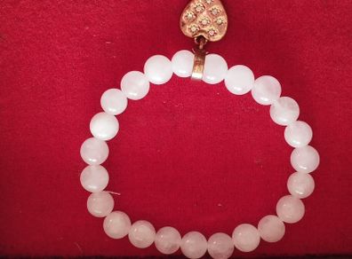 Rose Quartz Bracelet.
