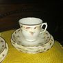 Crown English porcelain trio Image 2