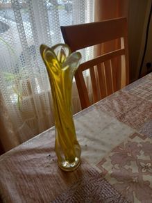 vintage murano glass vase