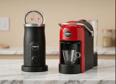 QUICK SALE: Lavazza A Modo Mio Jolie Coffee Machine + FREE MilkEasy Frother (Excellent Condition)