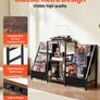 Record Player Stand, 3 Tiers Metal Vinyl Record Stand, Image 3