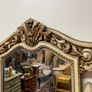 FLASH SALE! Was 295 now 225 ! Elegant Vintage Italian Polychrome Mirror Image 4