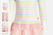 Billieblush multi stripe dress age 10 immaculate condition!!!