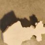 A holy water font  a small cherub angel statue .small religious decorative item, Image 5
