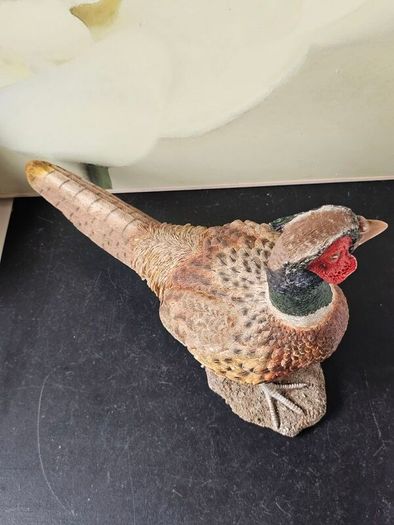 Standing Pheasant Sculpture
