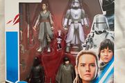 STAR WARS the Last Jedi Battle on Crait - Force Link - 4 pack action figures