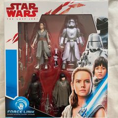 STAR WARS the Last Jedi Battle on Crait - Force Link - 4 pack action figures