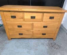 Solid Oak Dresser