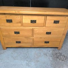 Solid Oak Dresser