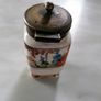 Antique Mustard Pot with Lid Image 2