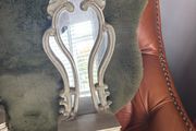 Pair of ornamental wall candle holders