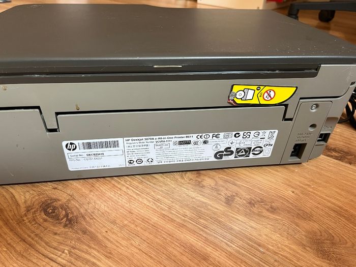 HP Deskjet 3070A e-All-in-One Printer B611