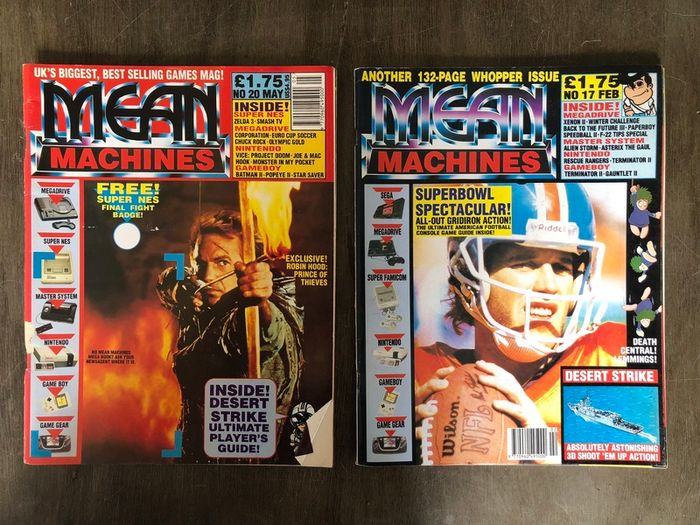 4 x Mean Machines Magazine