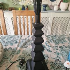 Black Lamp Base