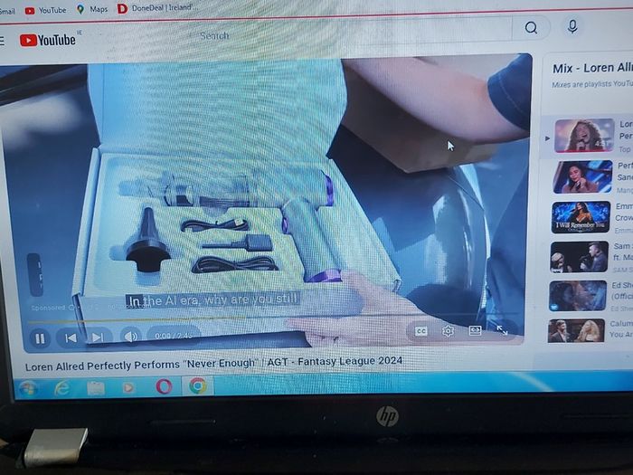 HP Pavilion g6, 15.6 inch Laptop, Intel Pentium CPU B950, 2.1GHz, 4GB Ram, 750GB HDD, Windows 7, 64 bit, Firefox, Opera, Chrome and VLC