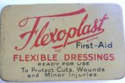 Vintage Flexoplast Plaster Tin, Vintage Advertising, Medical, Dressing