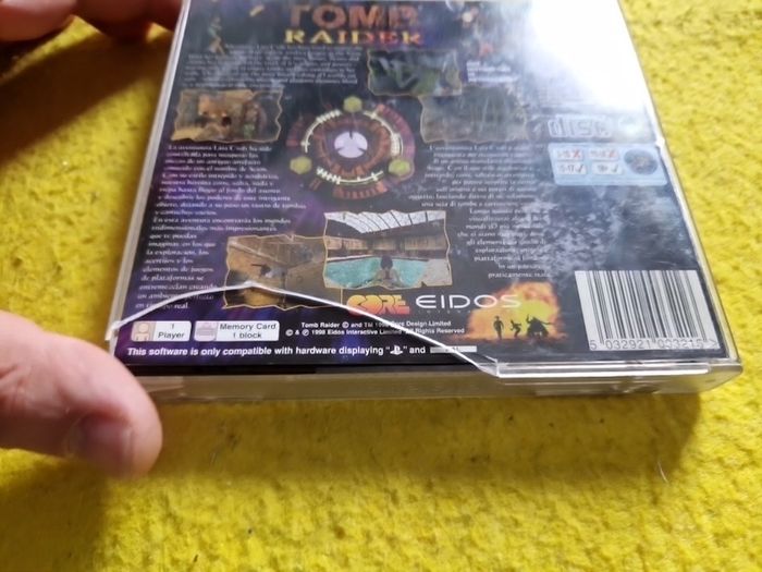 Tomb Raider PlayStation1 Ps1 PlayStation2 Ps2 Games Original