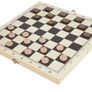 Draughts And Backgammon Game Board, 3-in-1 Board Games for Kids And Adults, White (FREE POSTAGE) Image 3