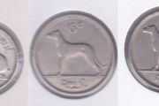 3 Small Saorstat Eireann coins - pictured