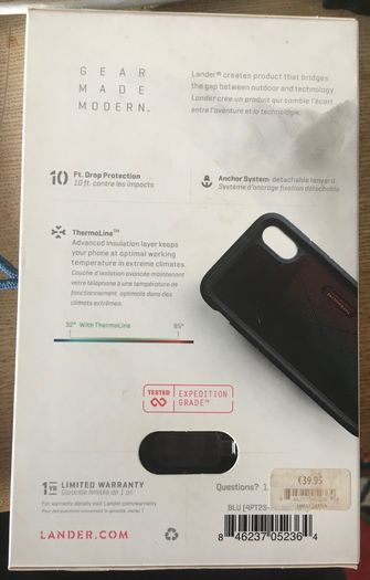 New Case + Lanyard for I-Phone X