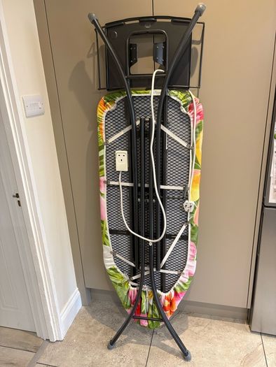 XL Ironing Board with socket and plug