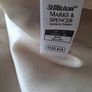M&S Stone Soft Leather Jacket Size 12 Image 6