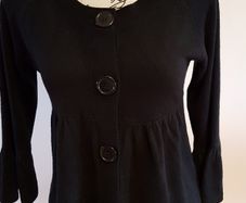 BNWT Black Cardigan Top