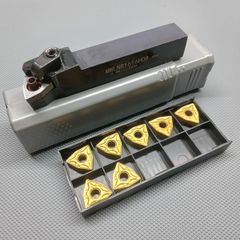 Lathe tool and inserts (16mm) (MWLNR)
