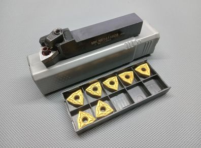 Lathe tool and inserts (16mm) (MWLNR)