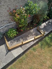 brass fire fender