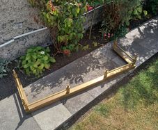 brass fire fender