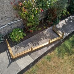 brass fire fender
