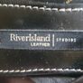 River Island leather toe thong flat sandal in blac size 40 EU 7 UK Image 5