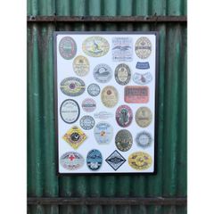 Guinness Large Labels Collage