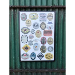 Guinness Large Labels Collage