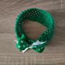 NEW Green Bow Stretch Headband Image 2