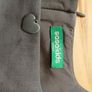 Girls. Stylish grey pinafore style dress Image 3