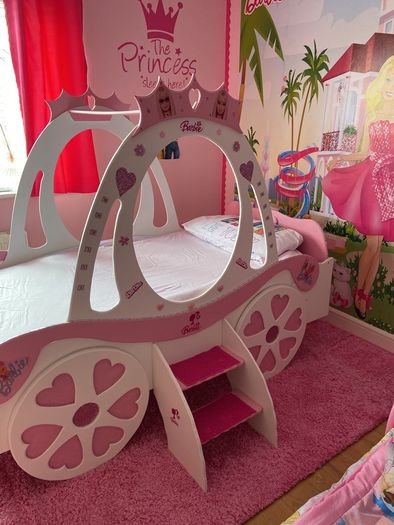 princess carraige bed