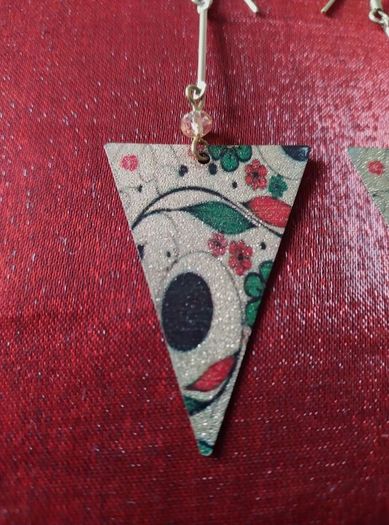 Drop earrings (handmade)