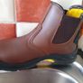 Kids work boots size UK2 BNWT Image 7
