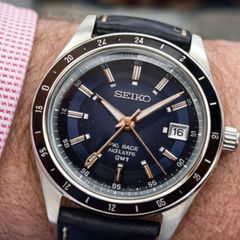 Seiko Presage Style 60s GMT SSK009J1 Automatic watch year 2023.