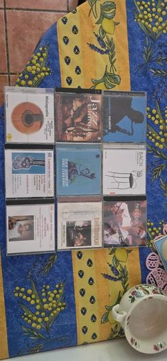 9 CD bundle (Jazz, world and guitar albums)