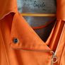 Orange Faux-Suede Jacket Image 4