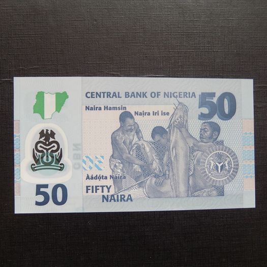Nigeria 2020.50 Naira.Polymer/Plastic.Uncirculated Banknote.